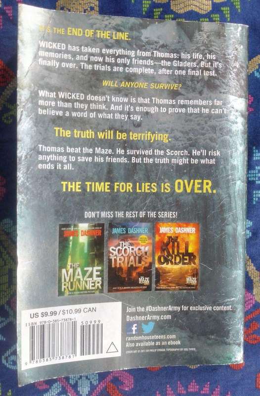 The Death Cure (Book 3 of The Maze Runner) by James Dashner