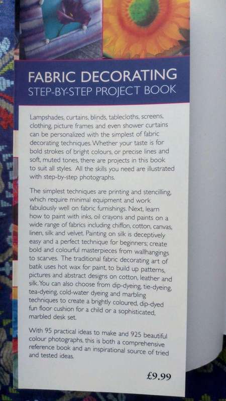 Fabric Decorating Step-by-step Project Book by Susie Stokoe