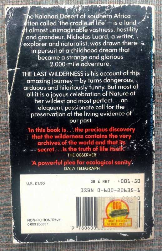 The Last Wilderness by Nicholas Luard