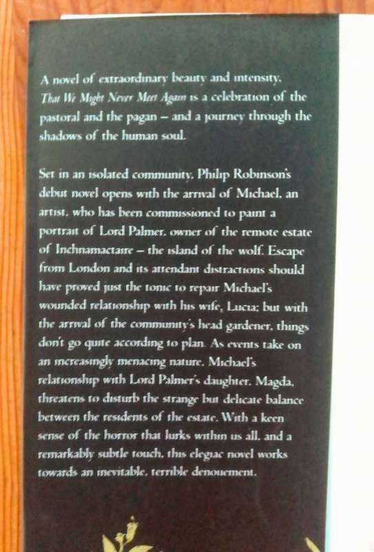 That We Might Never Meet Again by Philip Robinson
