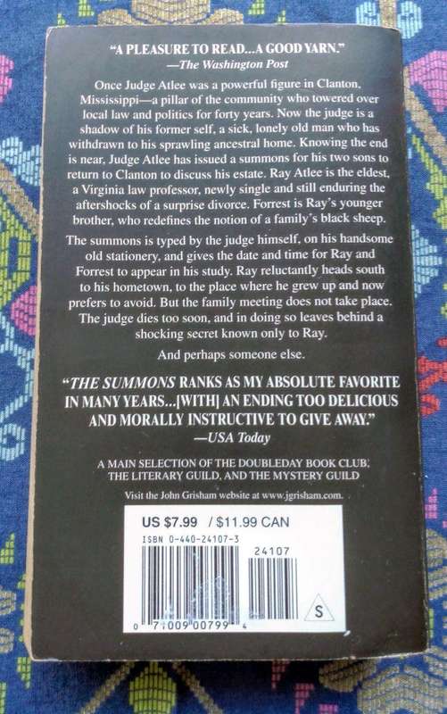 The Summons by John Grisham