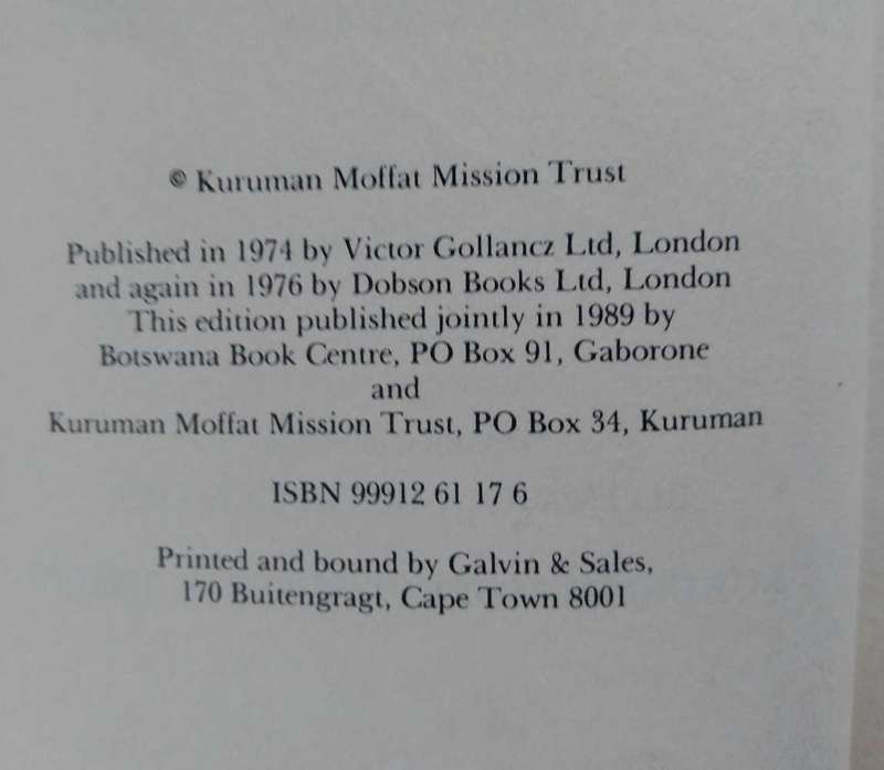 Beloved Partner - Mary Moffat of Kuruman by Mora Dickson