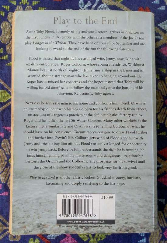 to the End by Robert Goddard