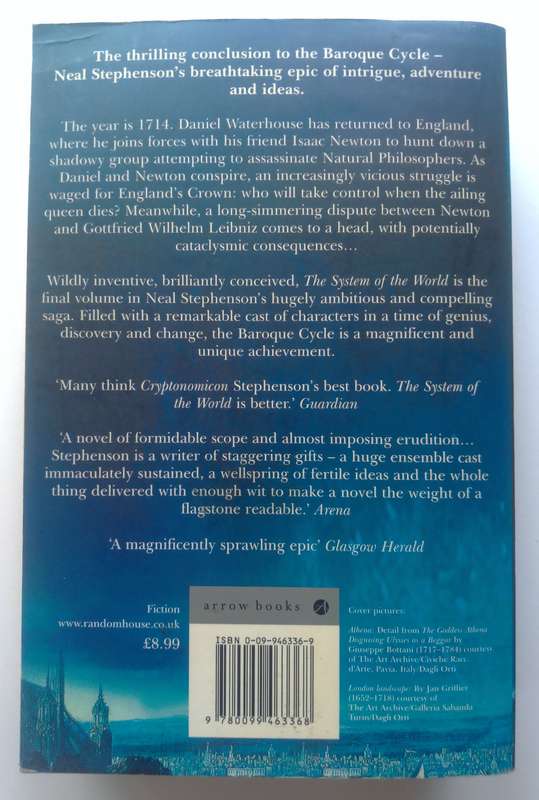 The System if the World - Book Three of the Baroque Cycle by Neal Stephenson