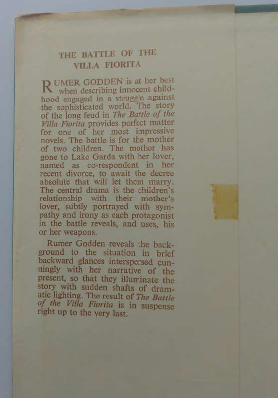 The Battle of the Villa Fiorita by Rumer Godden