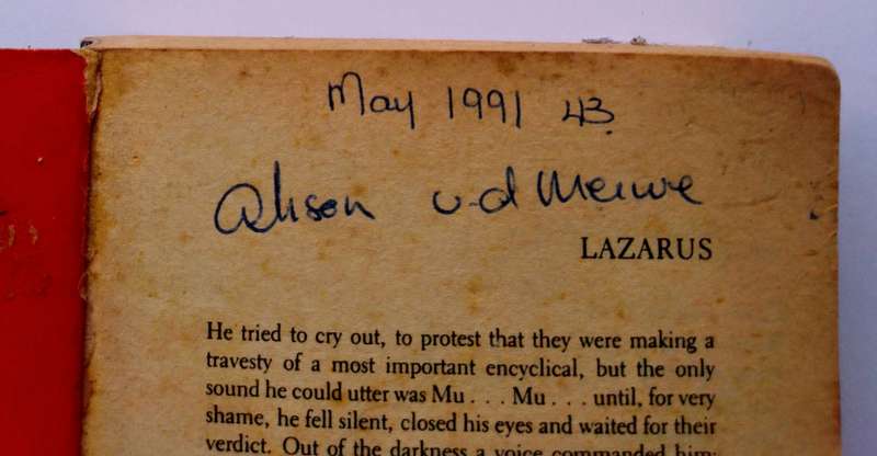 Lazarus by Morris West