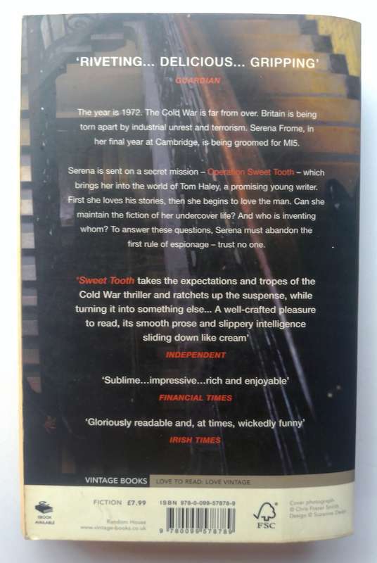 Sweet Tooth by Ian McEwan