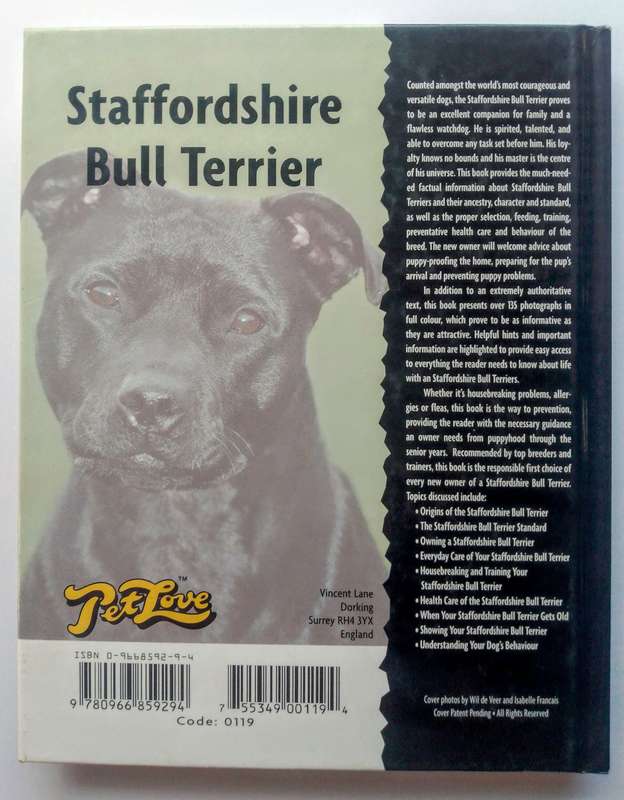 Staffordshire Bull Terrier by Jane Hogg Frome