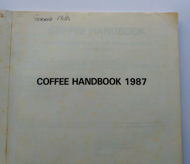 Coffee Handbook 1987