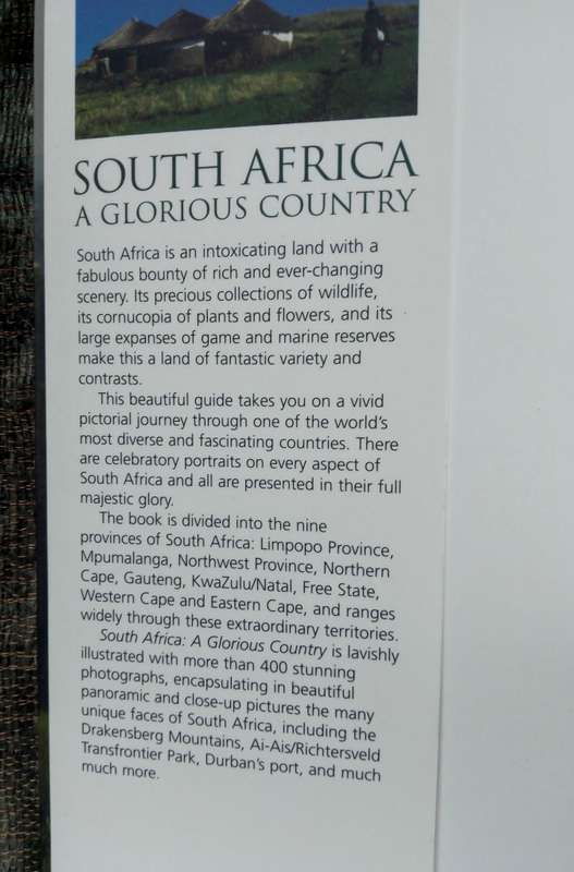South Africa - A Glorious Country by Wilf Nussey