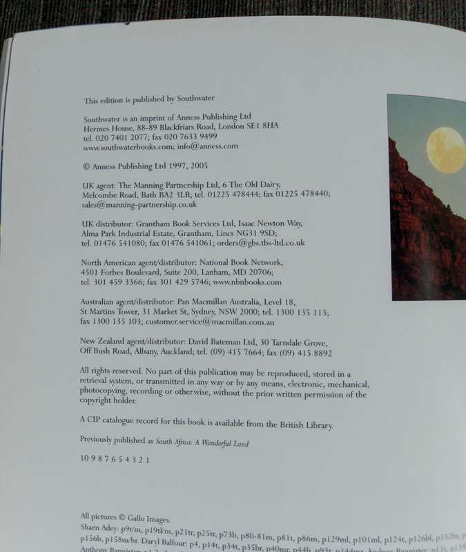 South Africa - A Glorious Country by Wilf Nussey