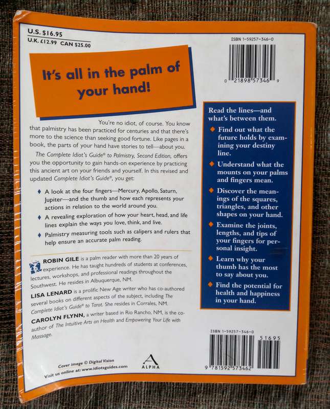 The Complete Idiot's Guide to Palmistry Second Edition
