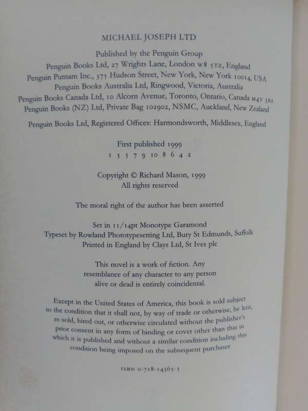 The Drowning People by Richard Mason