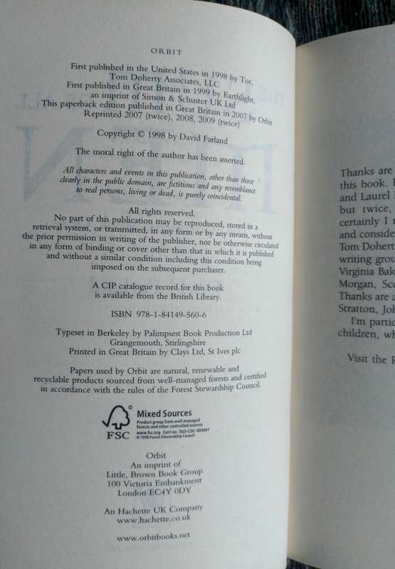 The Sum of All Men (Book One of The Runelords ) by David Farland