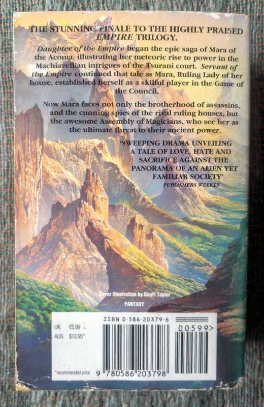 Mistress of the Empire by Raymond E. Feist and Janny Wurts