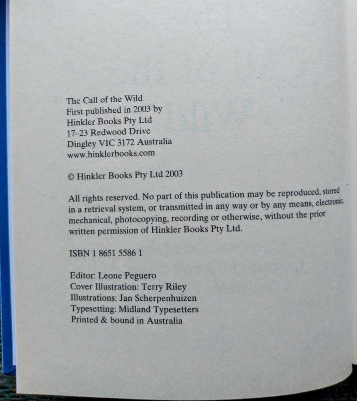 The Call of the Wild by Jack London (Hinkler Illustrated Classics)