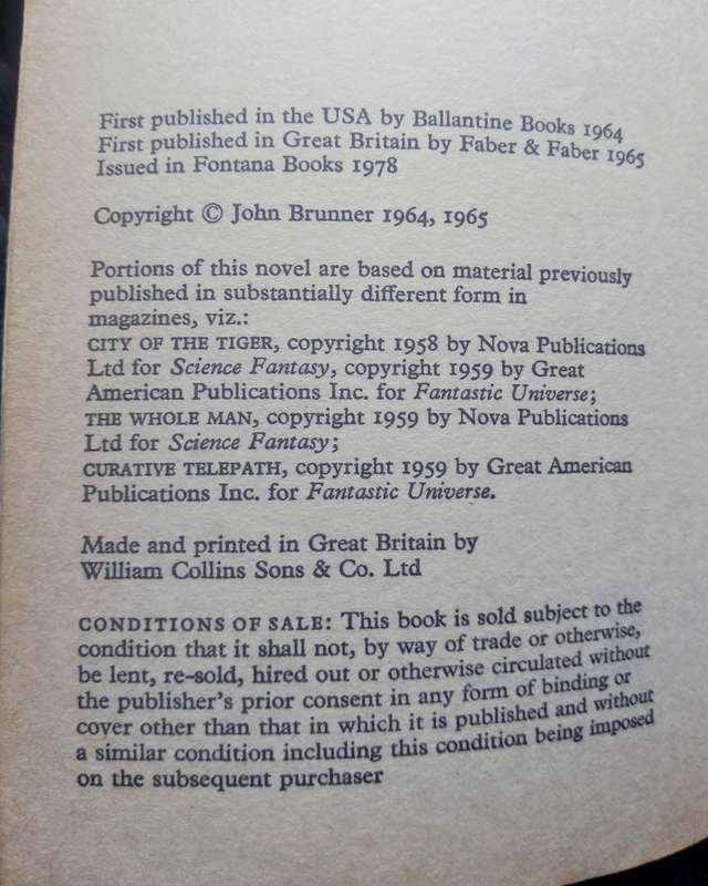 Telepathist by John Brunner
