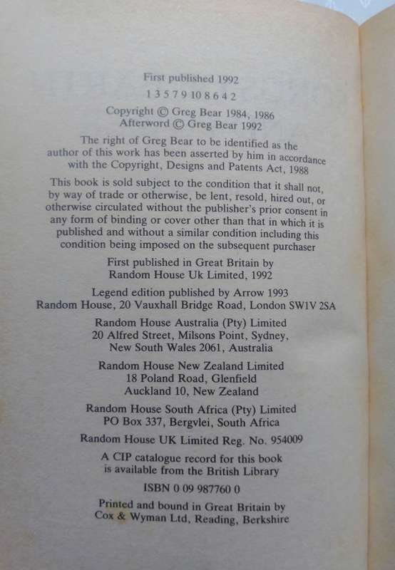 Songs of Earth and Power by Greg Bear