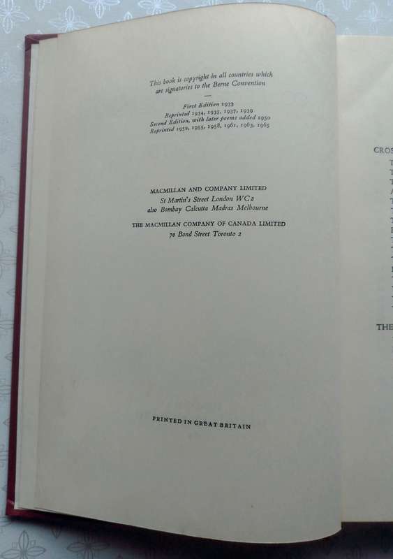 Collected Poems of W.B. Yeats
