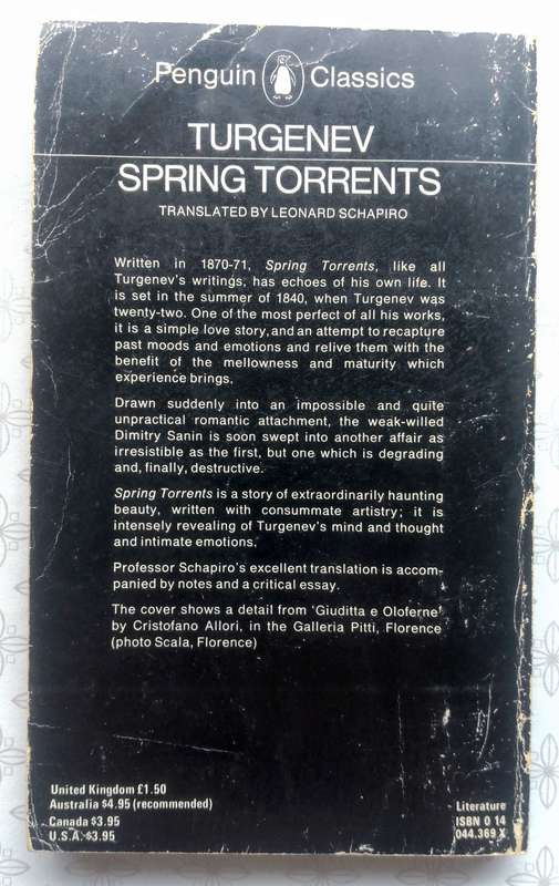 Spring Torrents by Ivan Turgenev