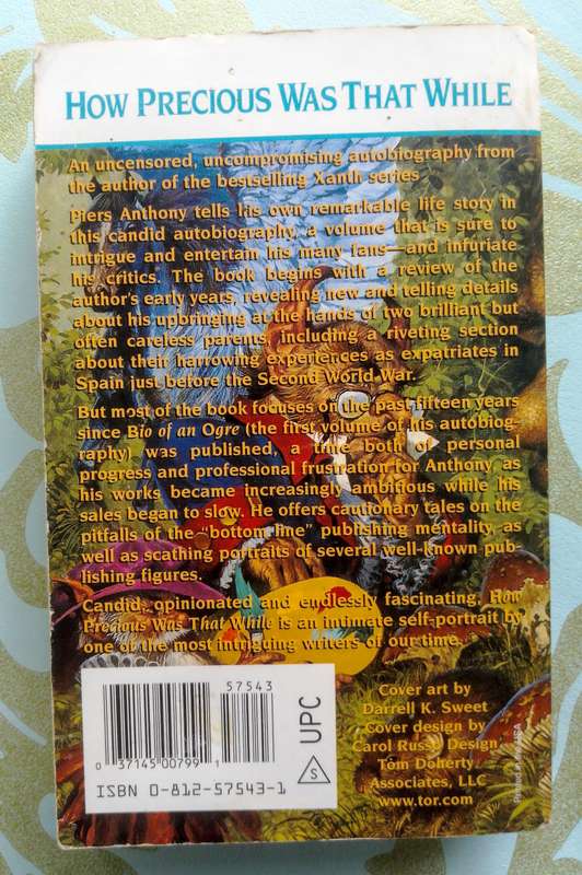 How Precious Was That While by Piers Anthony