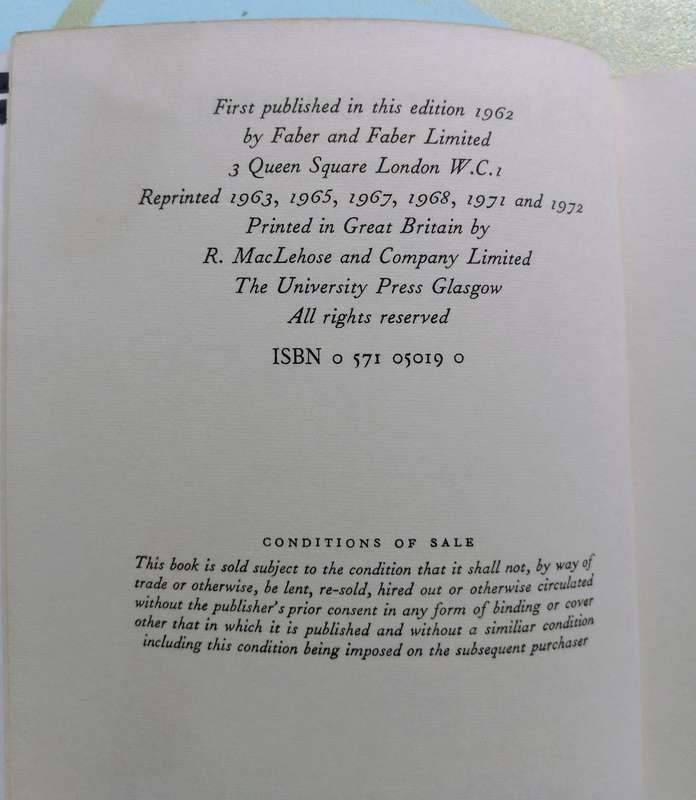 Selected Poems by Thom Gunn and Ted Hughes