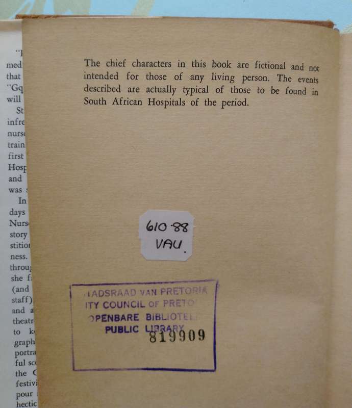 Saku Bona, Staffie Nurse - My Experiences in an African Hospital by Boyne and Iris Vaughan