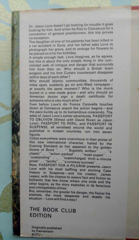 Passport for a Pilgrim by James Leasor