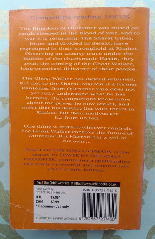 Feast of the King's Shadow (Outremer #2) by Chaz Brenchley