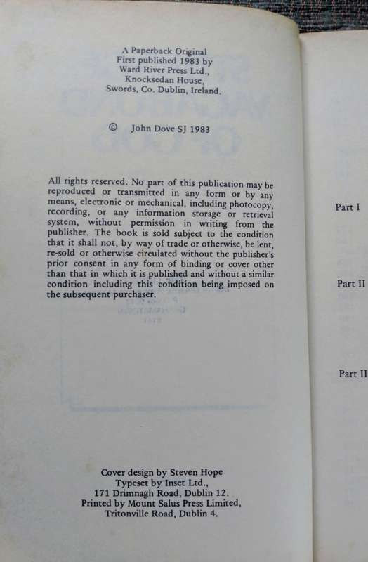 Strange Vagabond of God - The Story of John Bradburne by Fr John Dove Sj