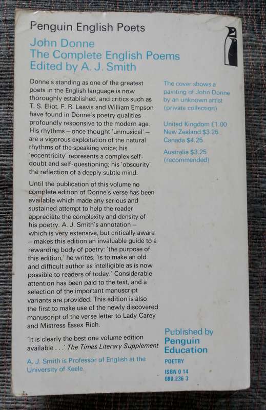 John Donne: The Complete English Poems