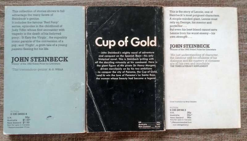 Cup of Gold / The Long Valley / Of Mice and Men by John Steinbeck