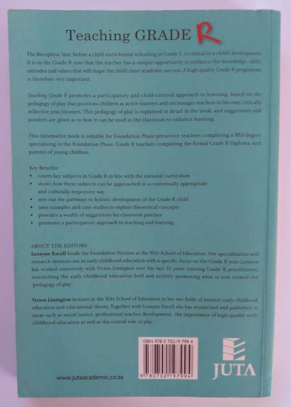 Teaching Grade R - Excell & Linington