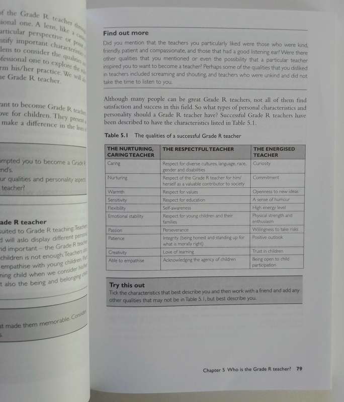 Teaching Grade R - Excell & Linington