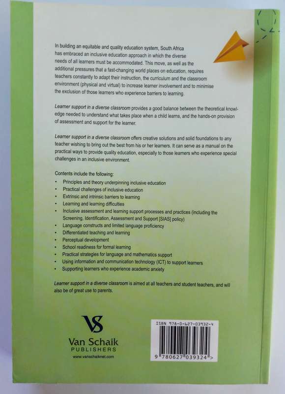 Learner Support in a Diverse Classroom Third Edition - Nel, Nel & Malindi