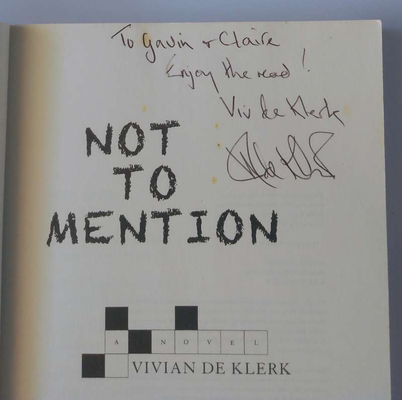 Not to Mention by Vivian de Klerk