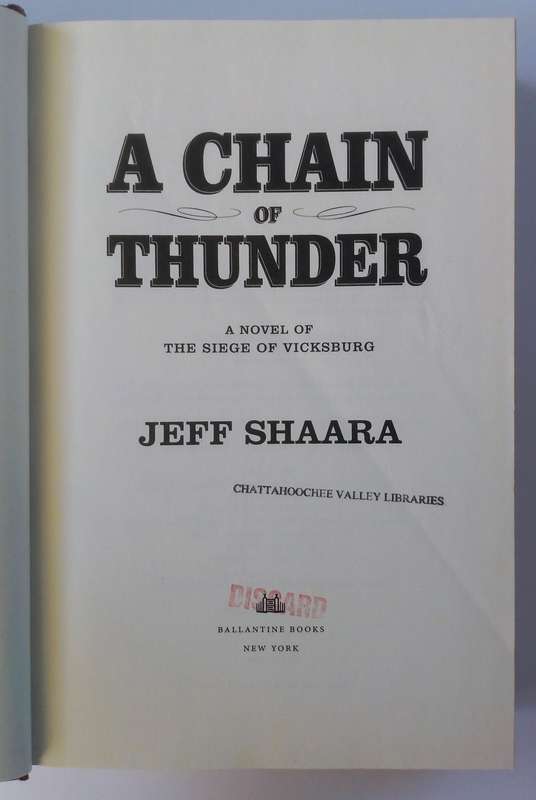 A Chain of Thunder by Jeff Shaara