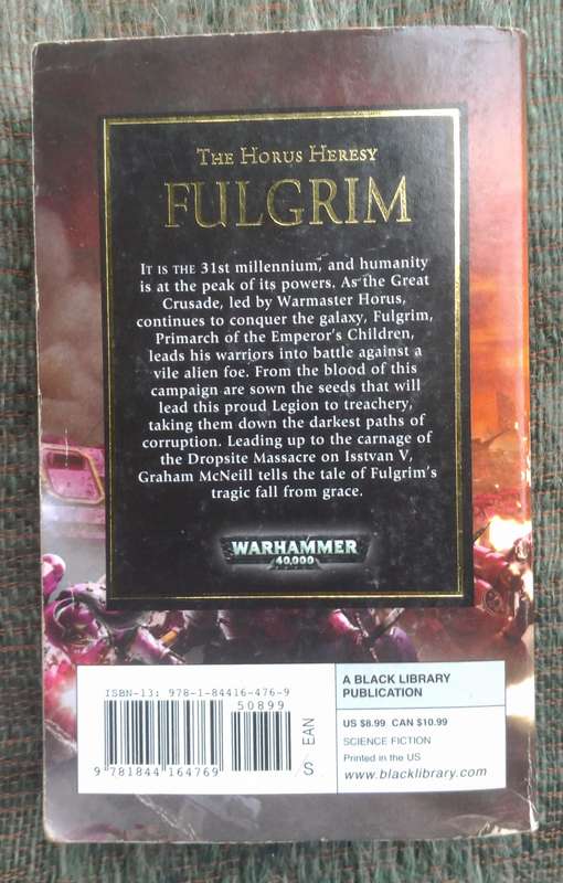 Fulgrim - Visions of Treachery by Graham McNeil (The Horus Heresy)
