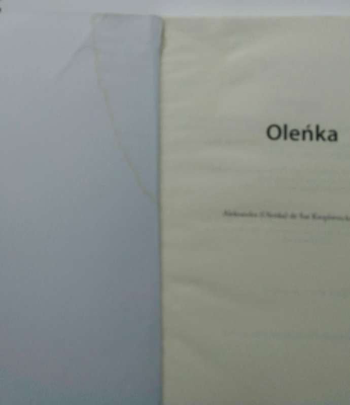 Olenka by Aleksandra (Olenka) de Sas Kropiwnicka née Hall