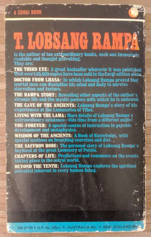 The Third Eye by Lobsang Rampa