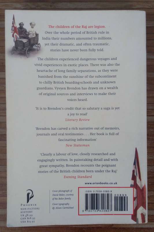 Children of the Raj by Vyvyen Brendon