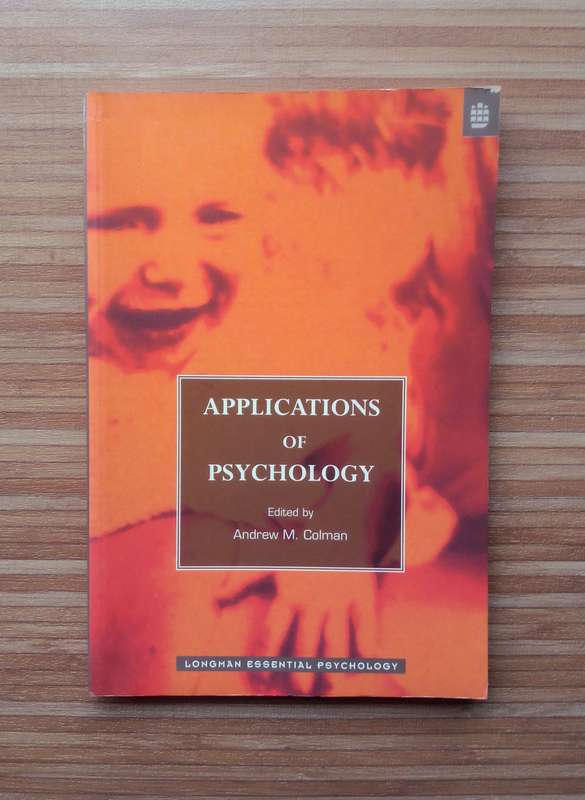 Applications of Psychology (Longman) edited by Andrew M. Colman