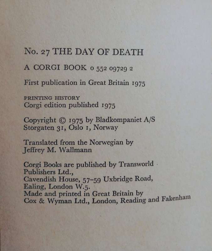 The Day of Death by Louis Masterson