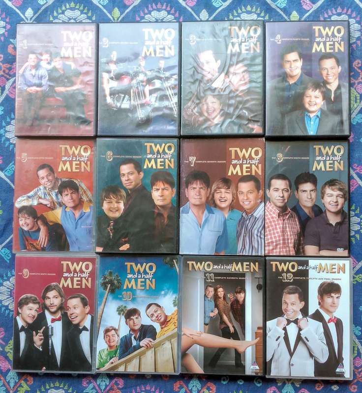Two and a Half Men complete series on DVD - season 1 to 12