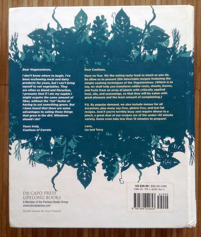Veganomicon - The Ultimate Vegan Cookbook by Isa Chandra Moskowitz and Terry Hope Romero
