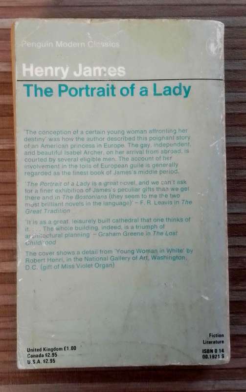 Portrait of a Lady by Henry James