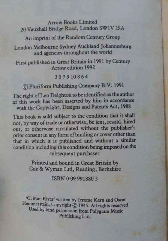 MAMista by Len Deighton