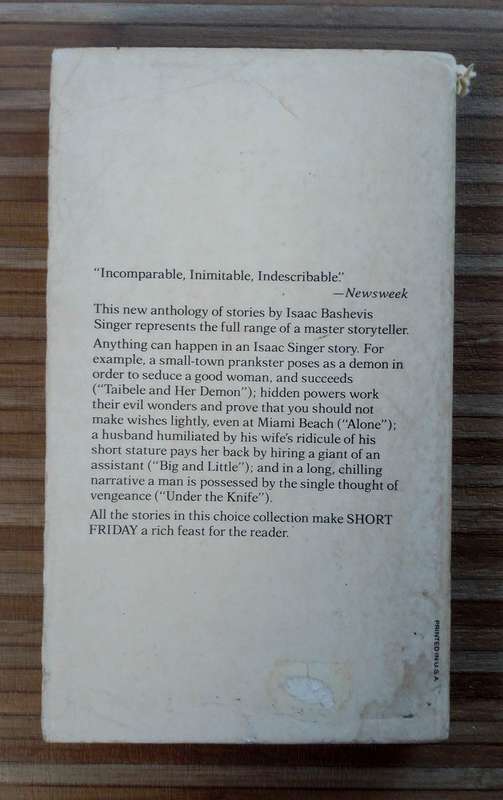 Short Friday by Isaac Bashevis Singer