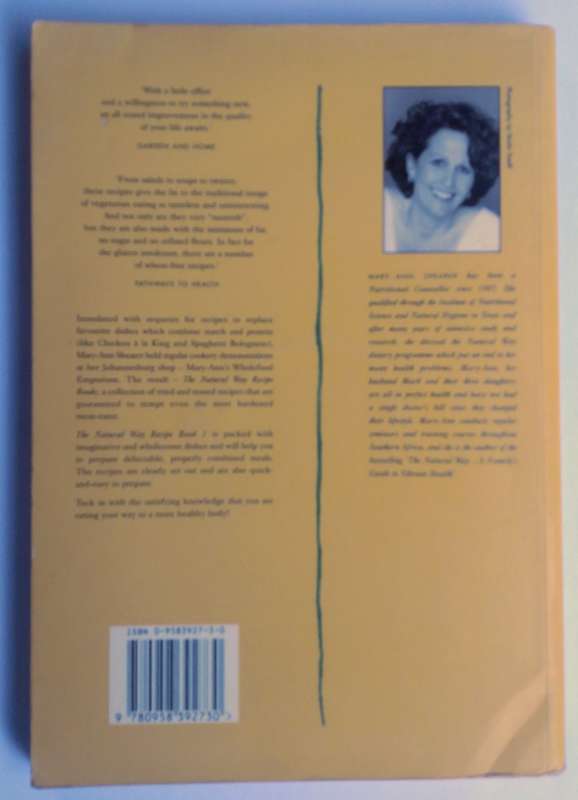 The Natural Way Recipe Book 1 by Mary-Ann Shearer