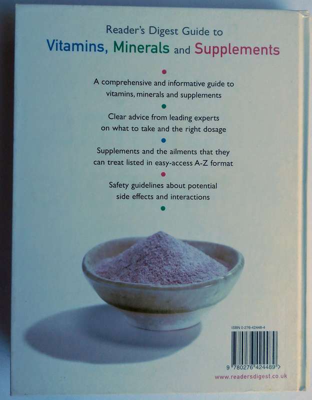 Reader's Digest Guide to Vitamins, Minerals and Supplements